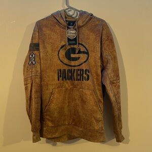 Green Bay Packets Salute to service Hooded sweatshirt